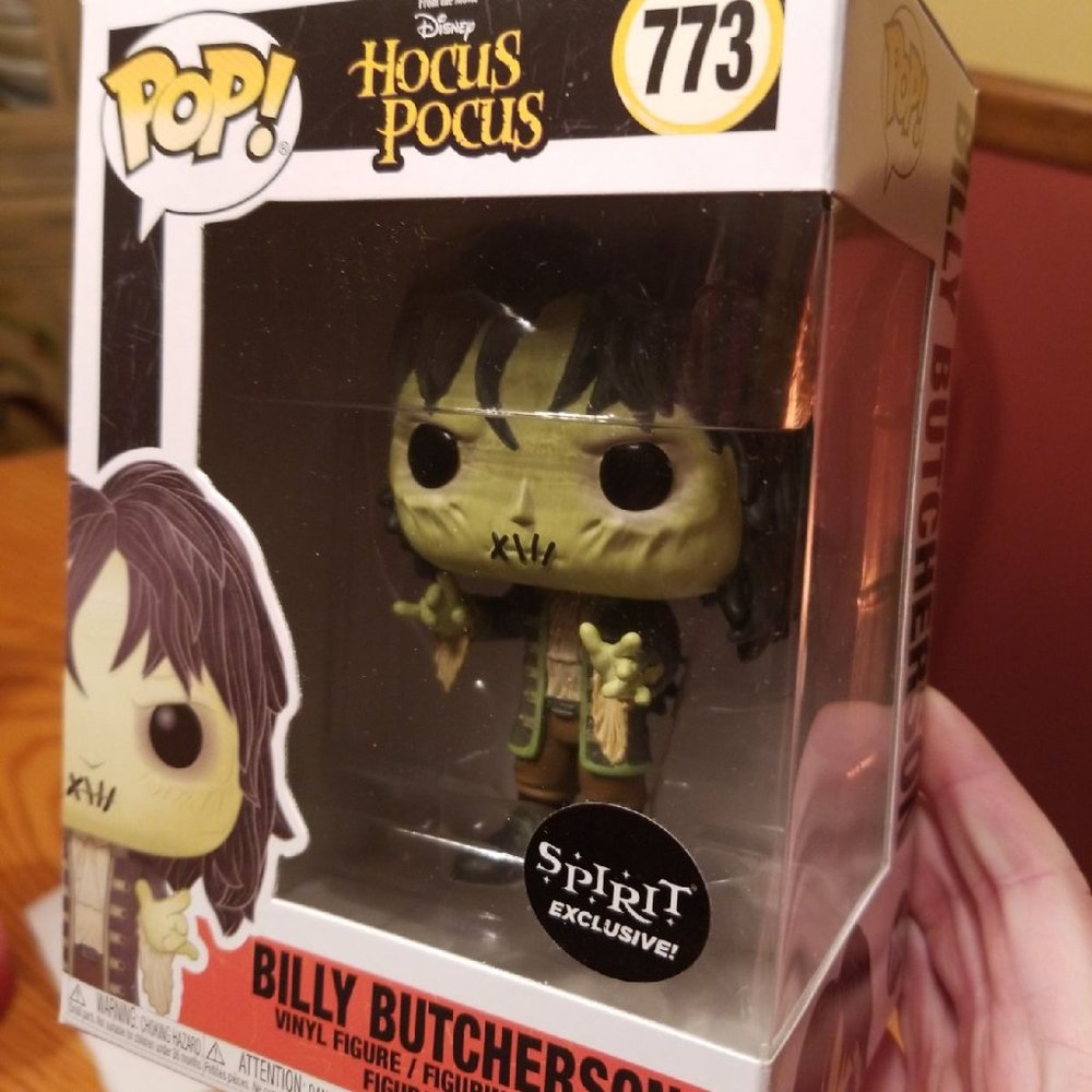 Billy Butcherson Hocus Pocus Funko Pop Spirit Excl